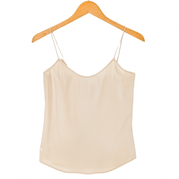 Diane Von furstenberg Cream Camisole Tank Top | Size 0 - Picture 1 of 5